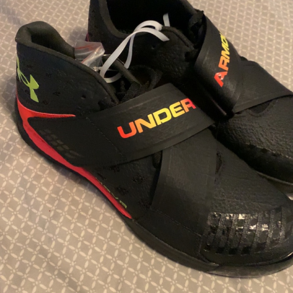 Under Armour HOVR Silencer Black Phoenix Fire- Size 10